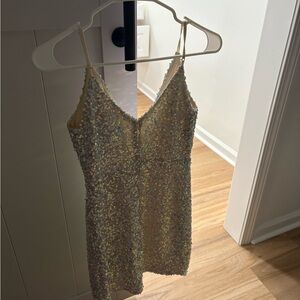 Sequin Mini Dress